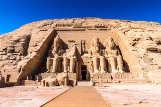 أبو سمبل، أثر مصري قديم 