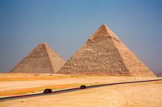 Pyramids of Giza Egypt 