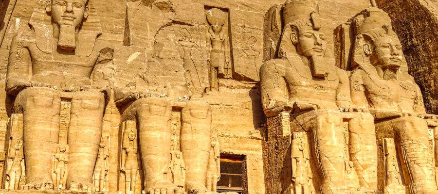 معابد ابو سمبل في مصر