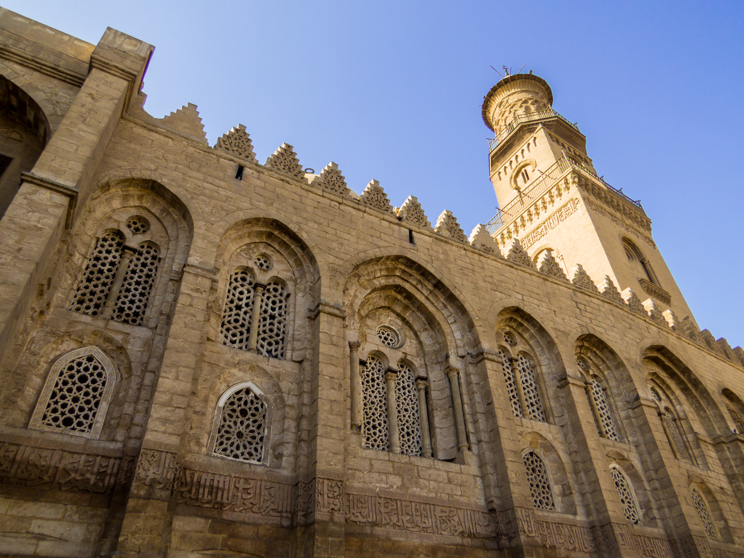 Al Azhar Mosque in Cairo, Egypt