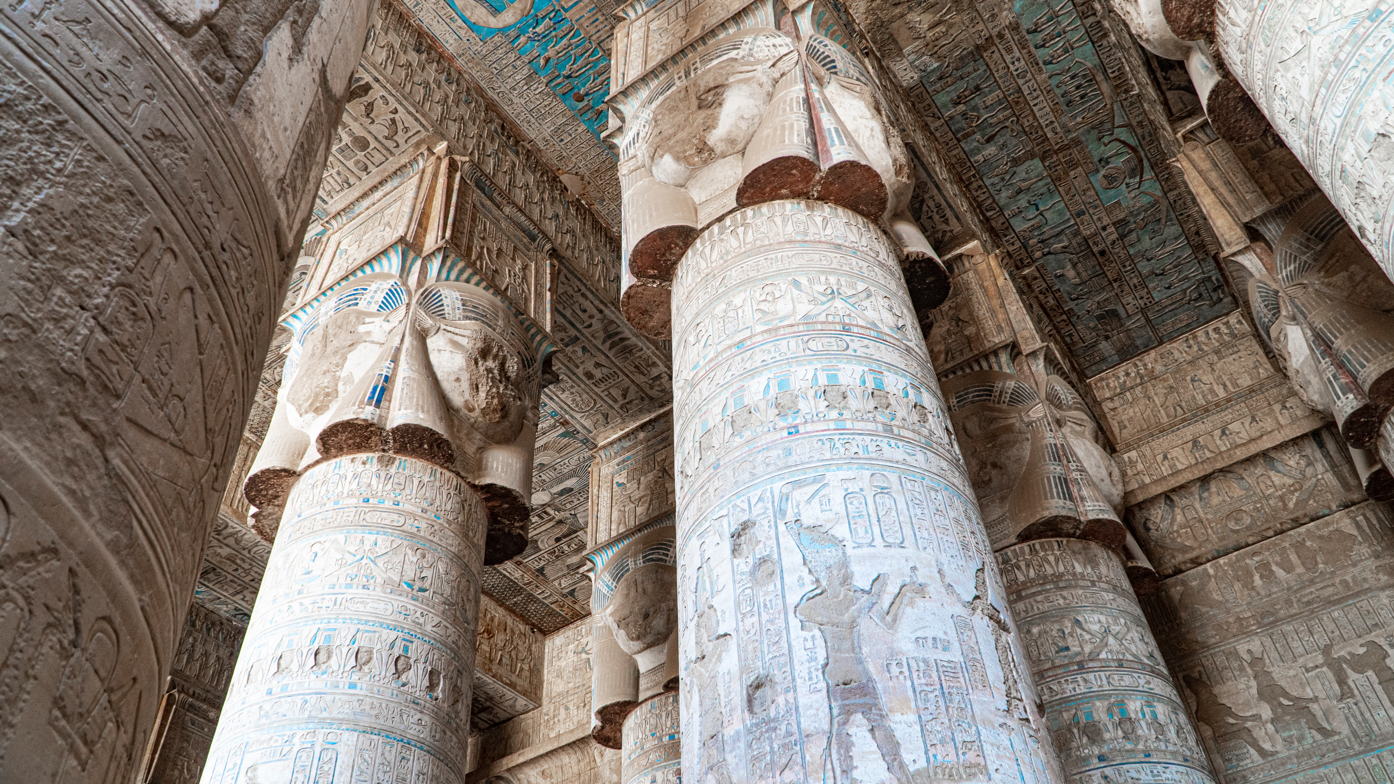 Dendera temple or Temple of Hathor Egypt