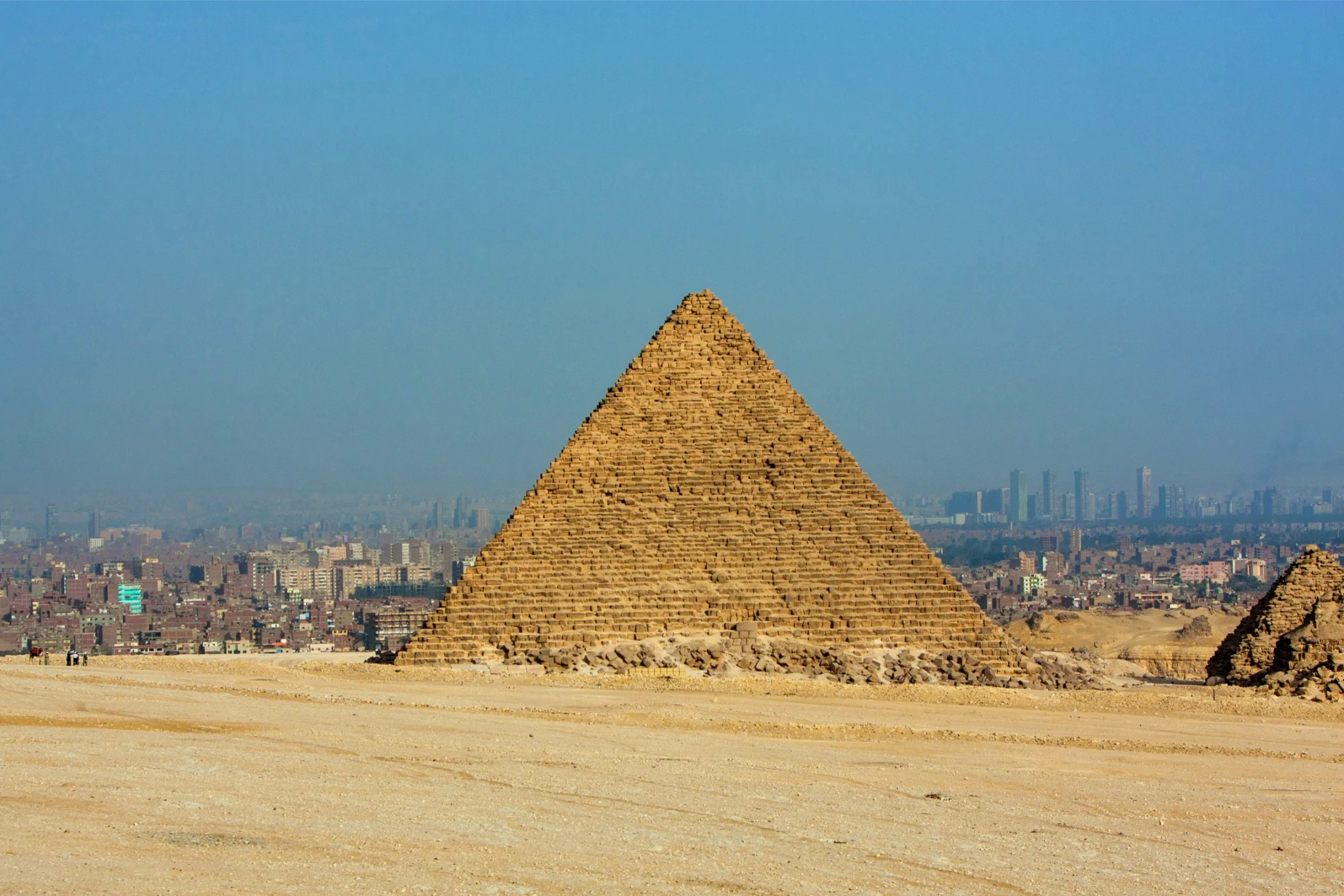 giza pyramids cairo egypt