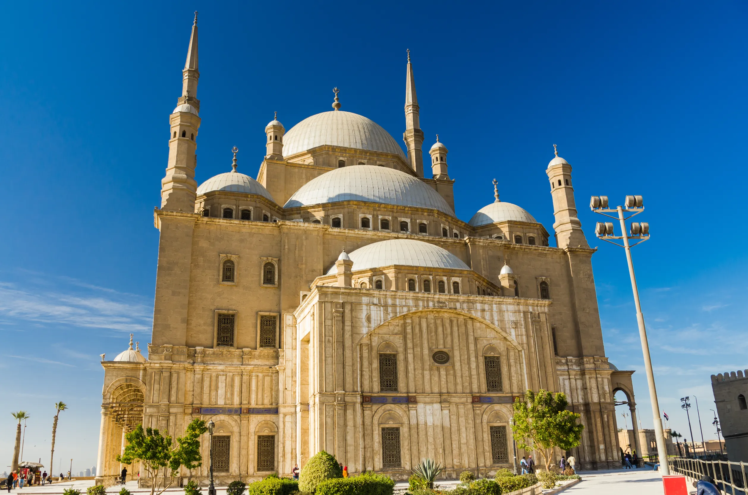 great mosque of muhammad ali at the citadel of cairo egypt