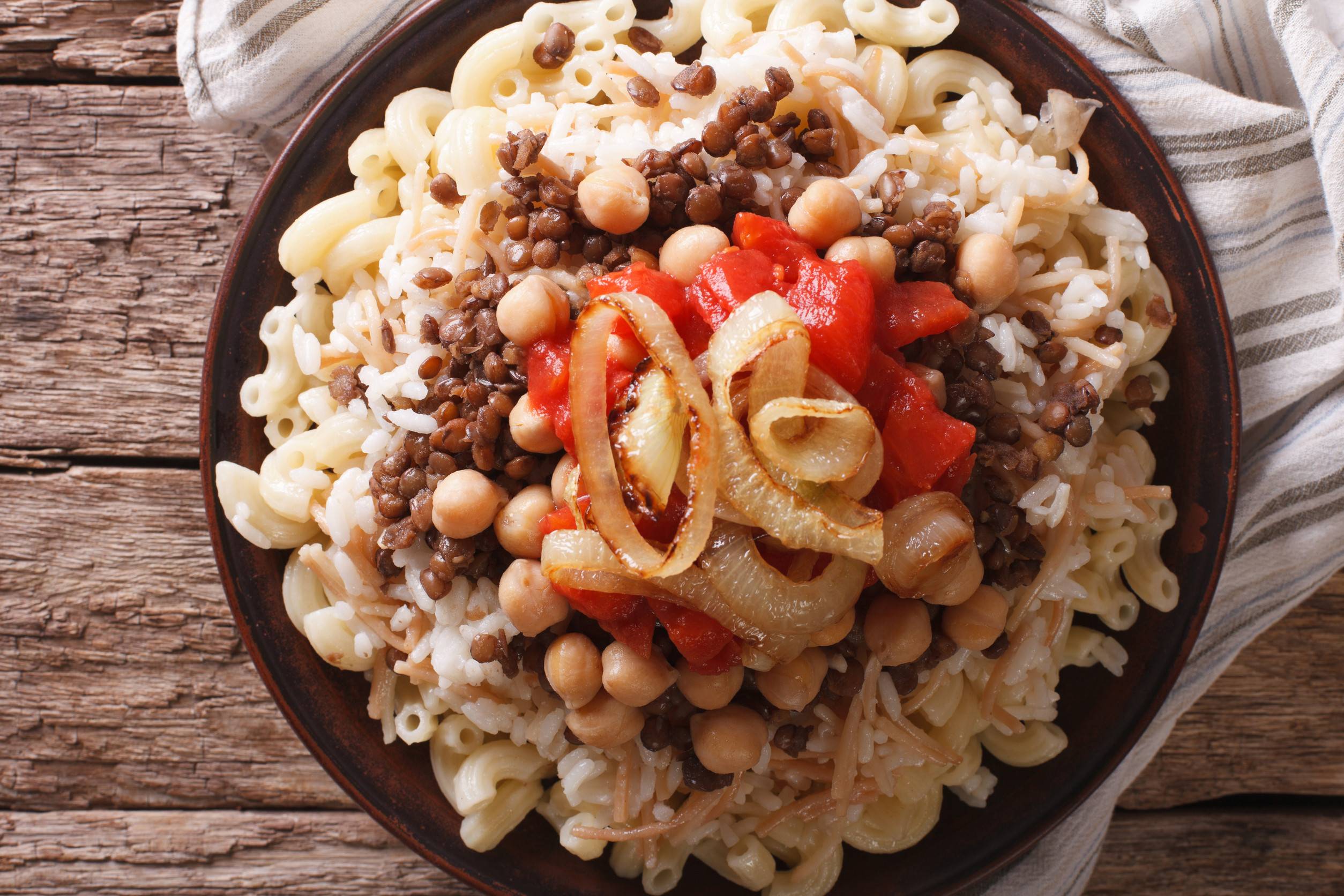 Kushari, Egyptian Cuisine