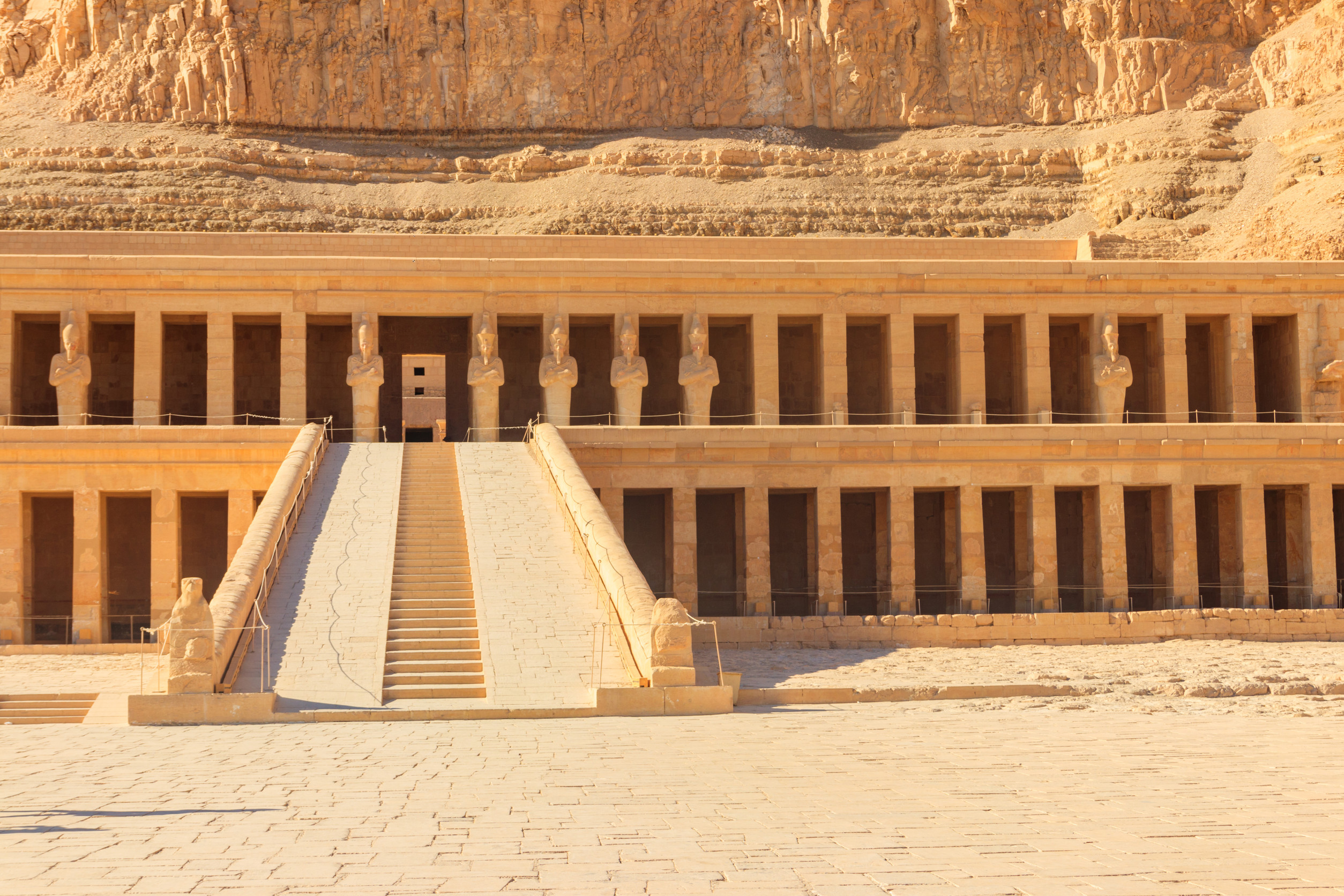 Mortuary Temple Of Hatshepsut In Luxor