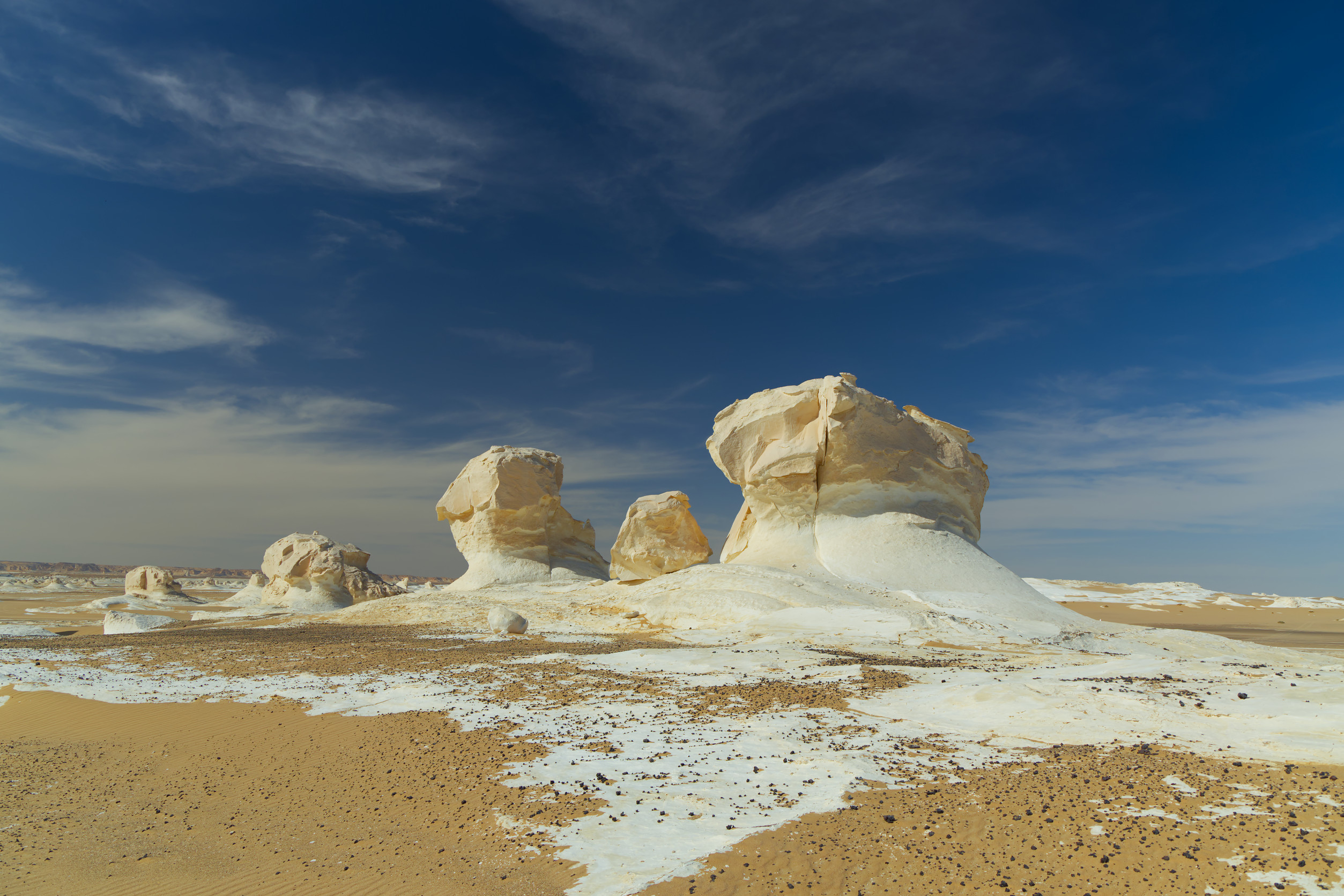 New White Desert in Egypt