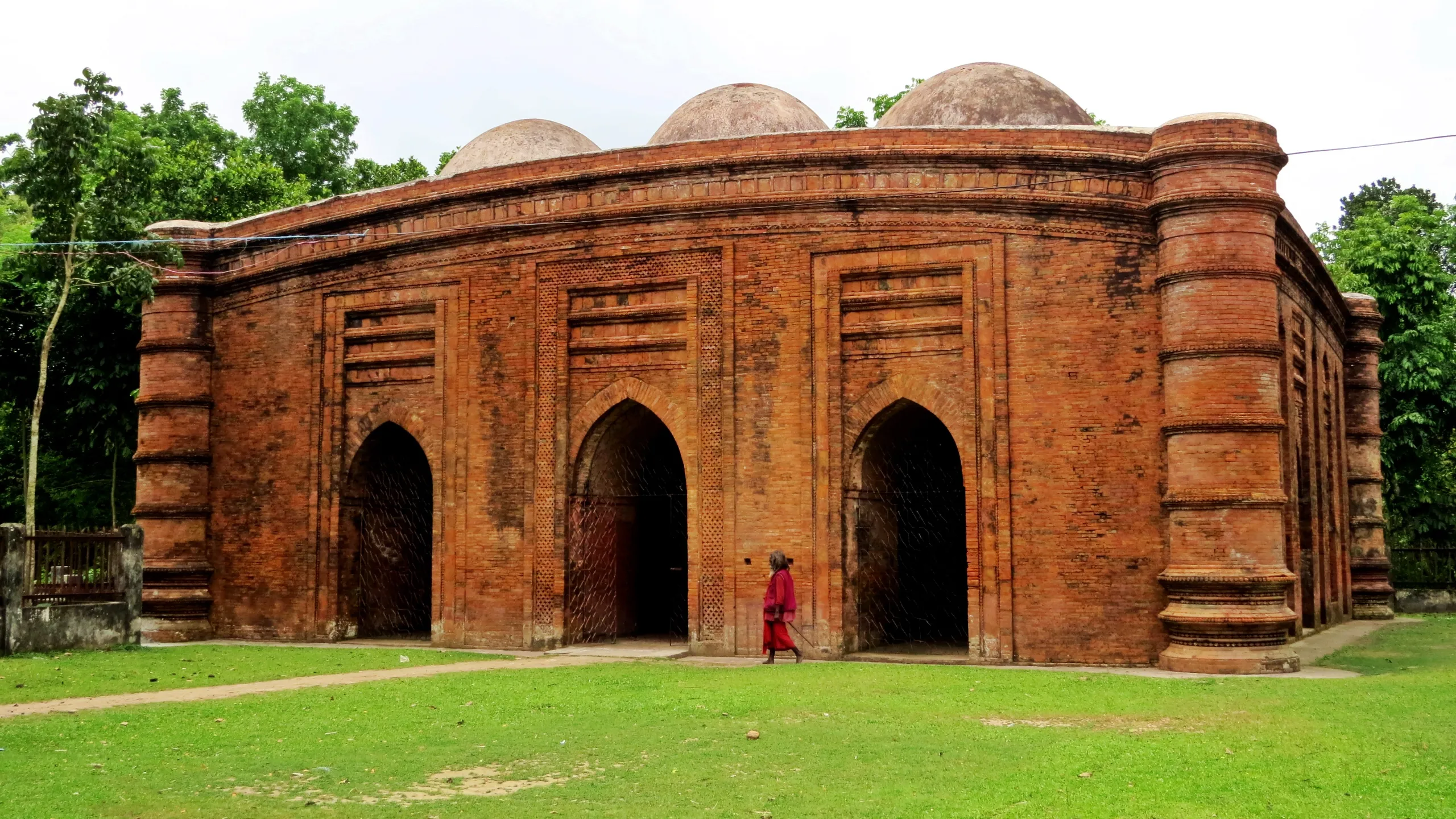 nine dome mosque bagarhat bangladesh