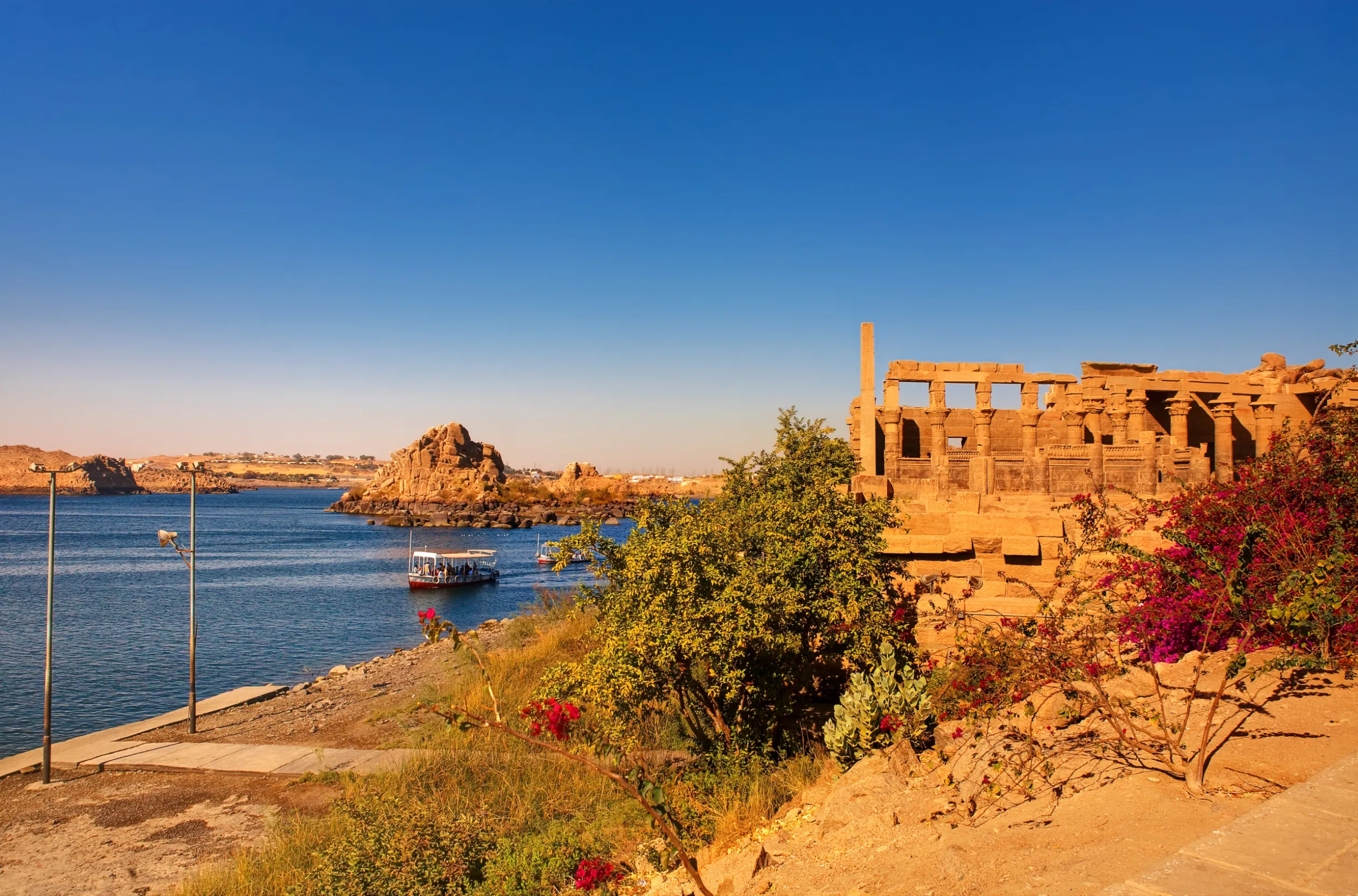 philae temple in aswan upper egypt