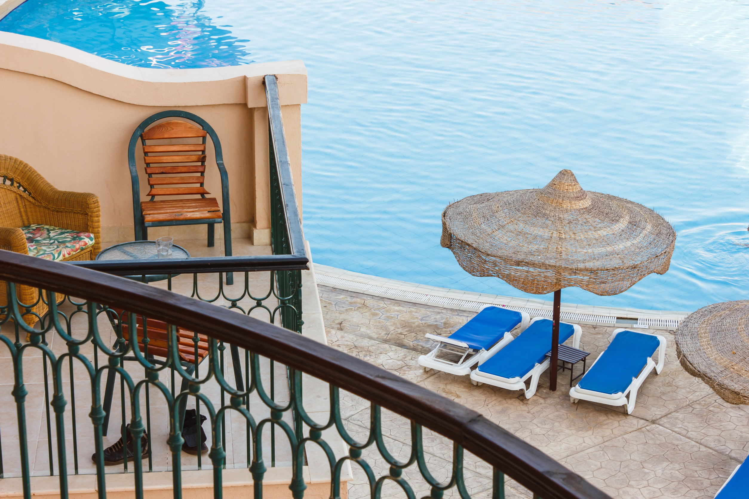 Red Sea Hotel view, Egypt