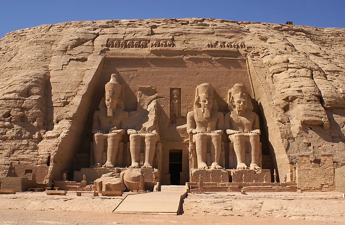 معابد أبو سمبل الصخرية