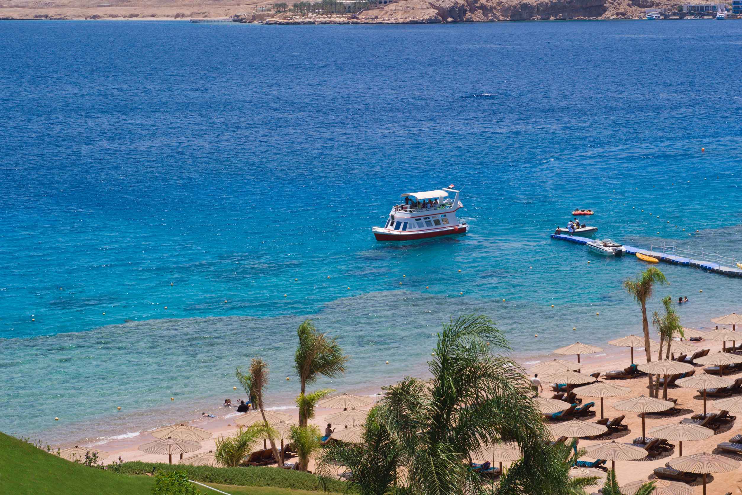 Sharm El-Sheikh Beach in Egypt