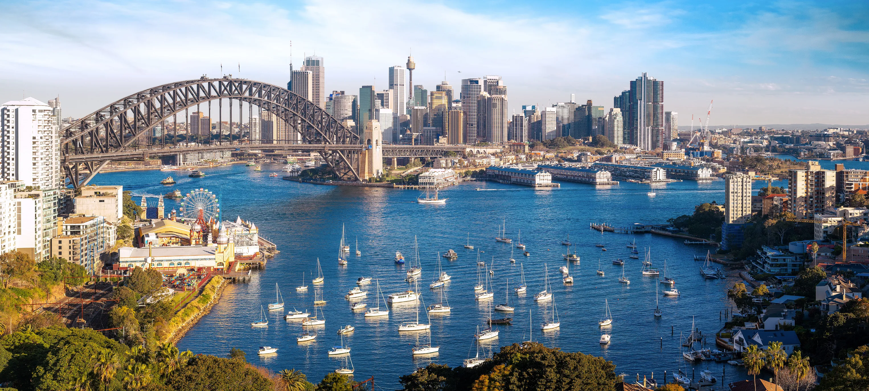 south wales sydney view point from roof top of australia