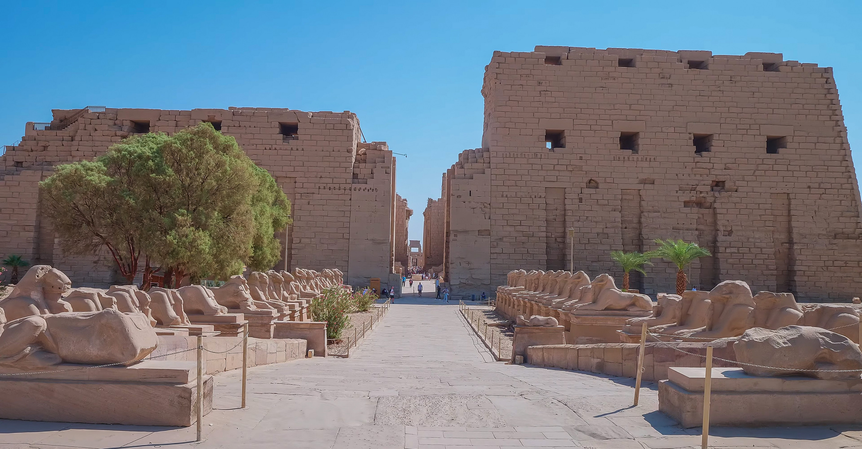 The Karnak Temple Complex in Luxor, Egypt