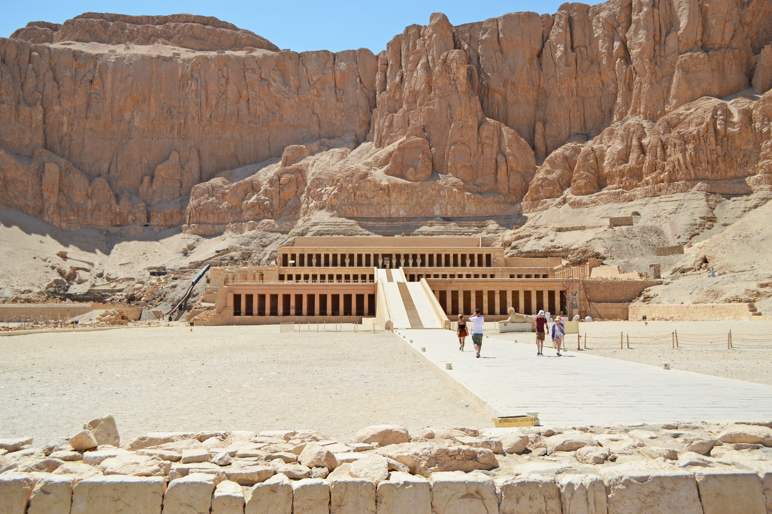 The Mortuary Temple Of Hatshepsut